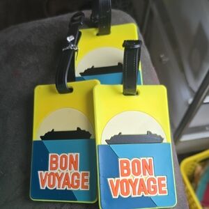 Bon Voyage Luggage Tags